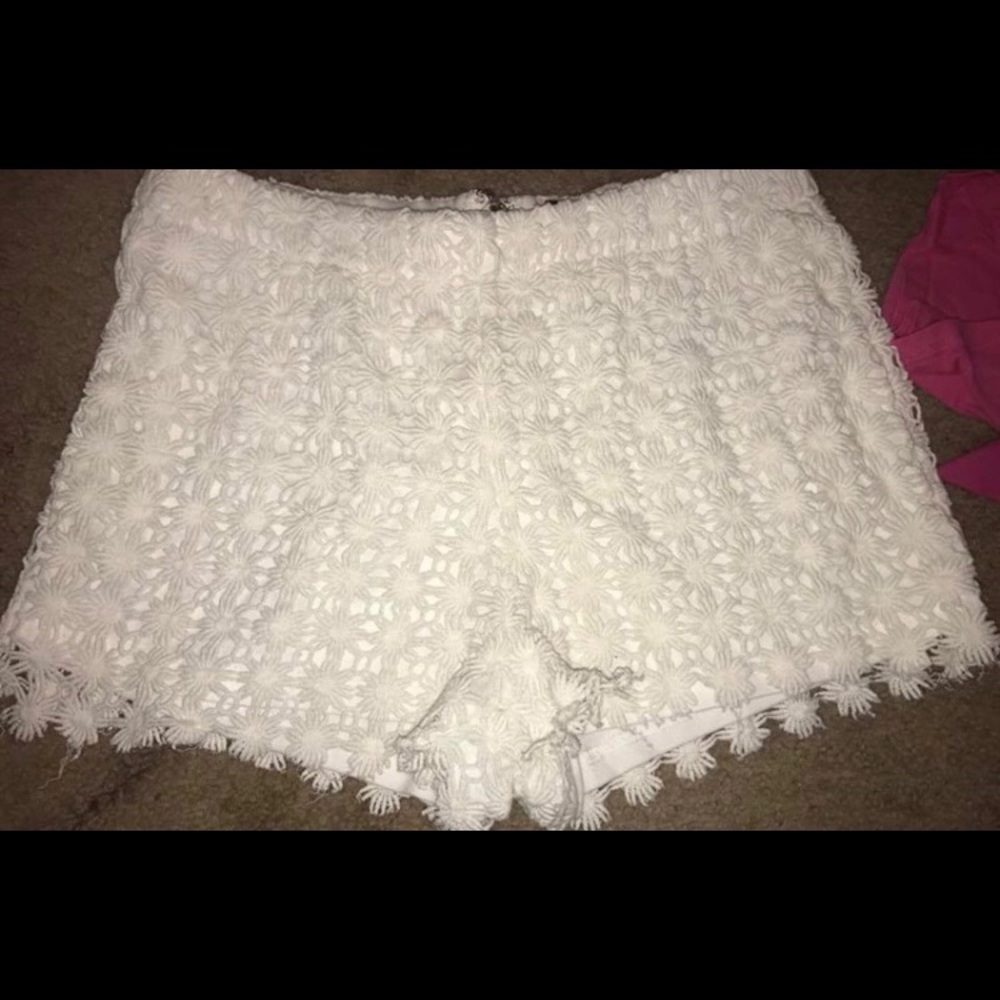 Lace boutique shorts